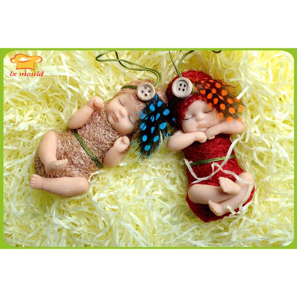 Baby Products Organic - Forma silikonowa 3D LXYY, chłopiec i
