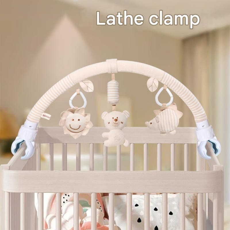 Baby Products Organic - Miękka pluszowa zabawka do wózka dziecięcego