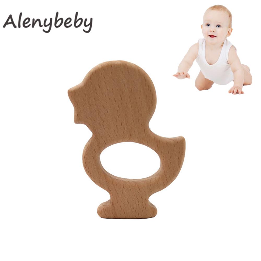 Baby Products Organic - Organiczny gryzak dla niemowląt buk drewniany