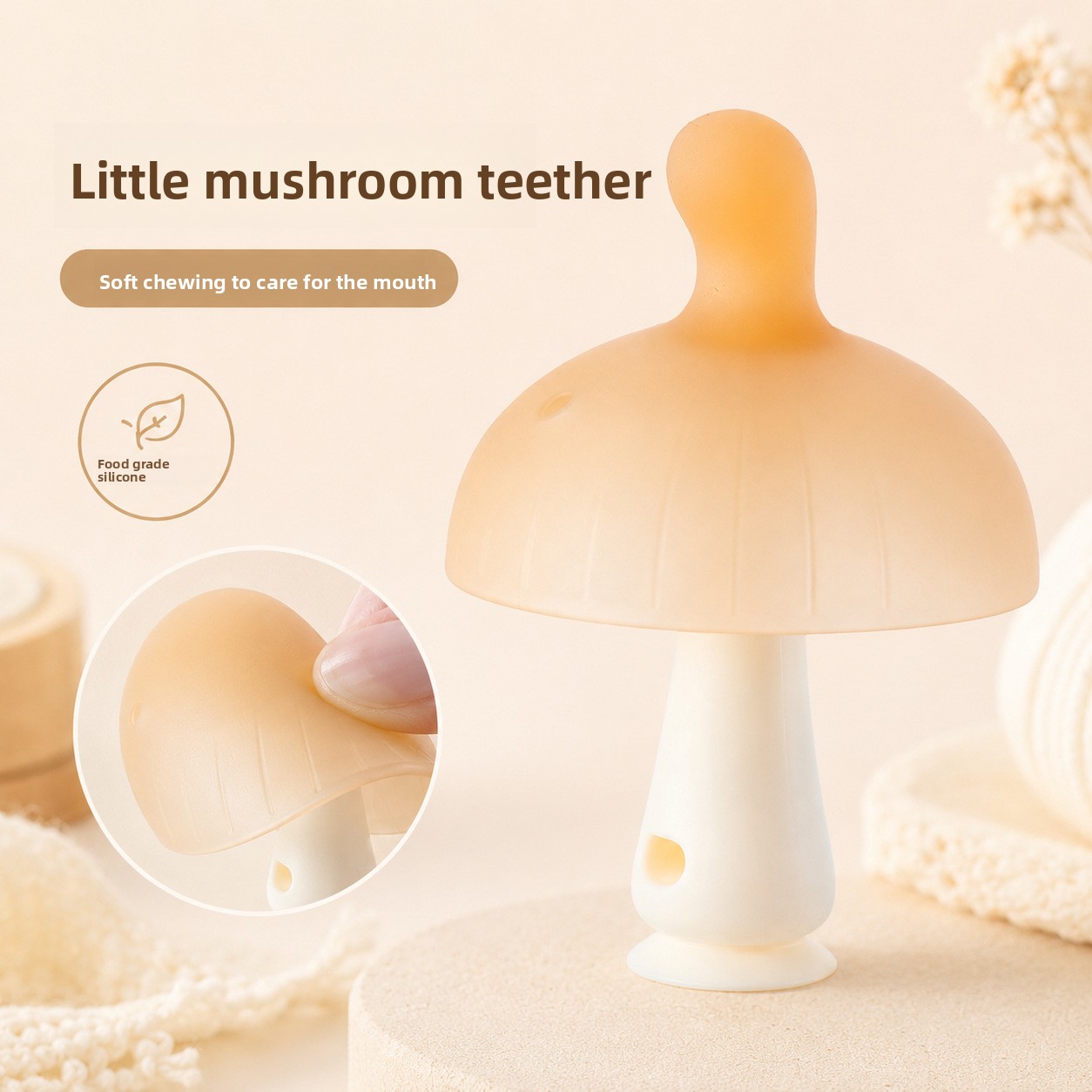 Baby Products Sale - Somenie Nowy Silikonowy Gryzak dla Niemowląt