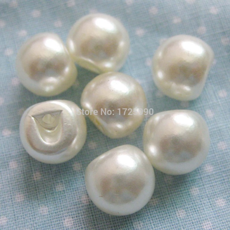 50szt Perłowy guzik 12mm Okrąg – Baby Products Eco Friendly recenzja i cena