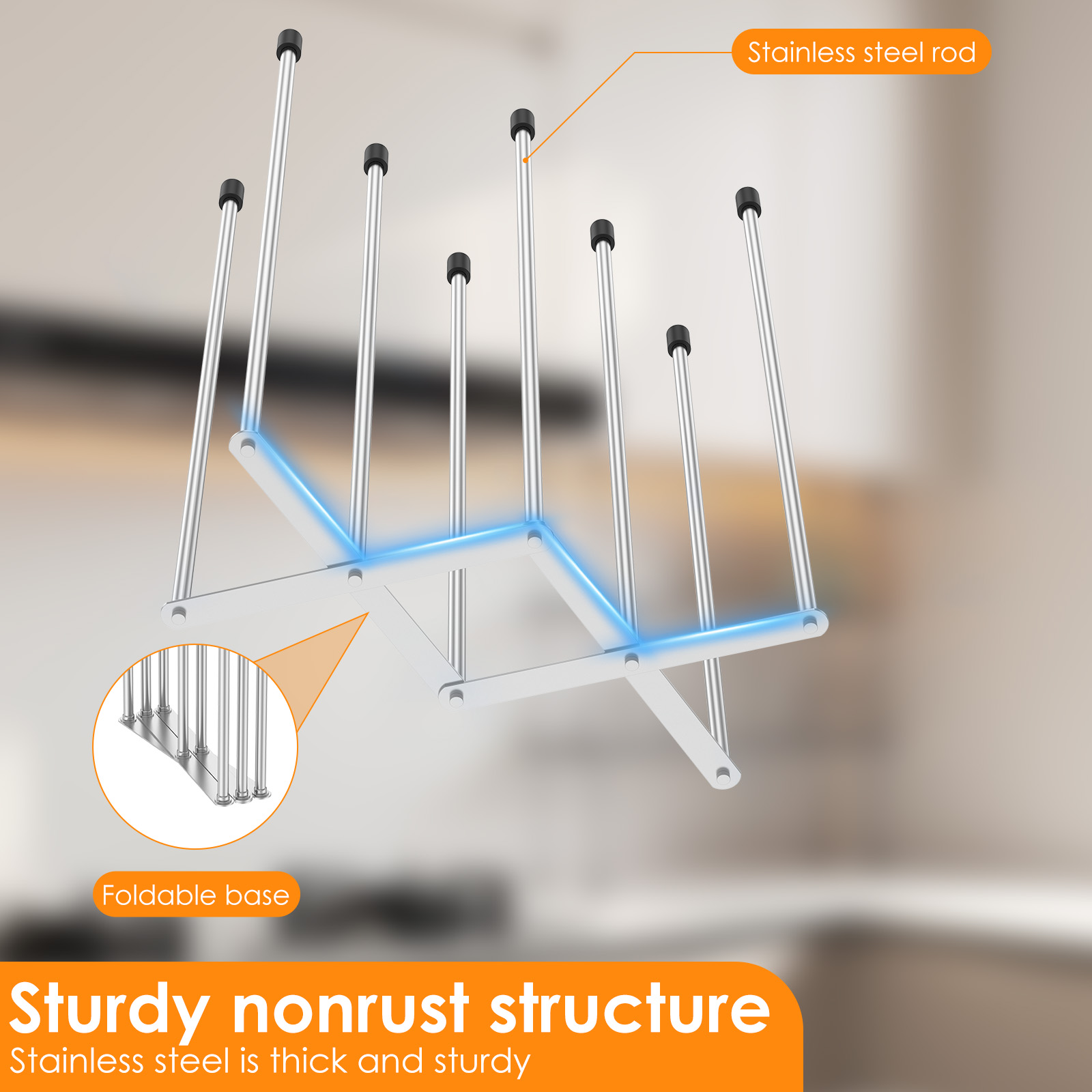 Składany stojak do suszenia bu – Baby Products Sale recenzja i cena
