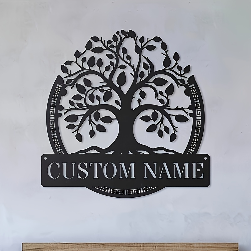 Metalowa dekoracja ścienna z m – Baby Products Decoration recenzja i cena