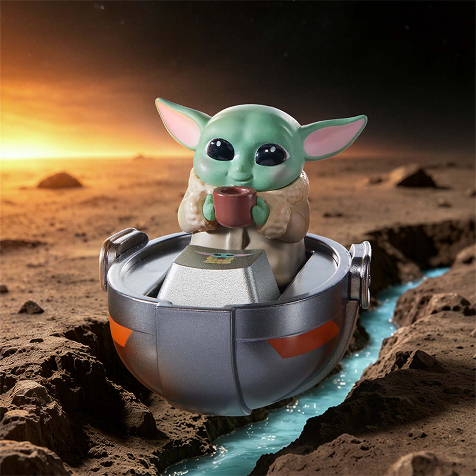 Star Wars Grogu Keycap Blind B – Baby Yoda Products recenzja i cena